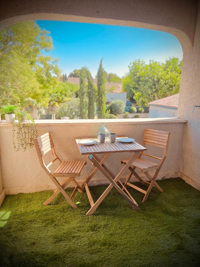 "' Impasse D'Un Instant "' 8Min Aix - Clim & Parking Apartment Venelles Exterior photo